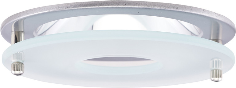 Elco Lighting - EL926N - 4 Rflctr W/Sspndd Frstd Gls Bn Ring - Nickel Elco Lighting - EL926N - 4 Rflctr W/Sspndd Frstd Gls Bn Ring - Nickel