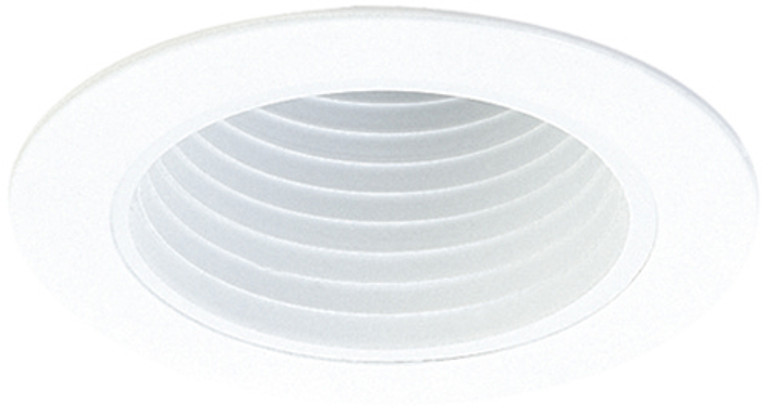 Elco Lighting - EL994DW - 4 Bfl Thin Grovs Die Cast Ring - All White Elco Lighting - EL994DW - 4 Bfl Thin Grovs Die Cast Ring - All White