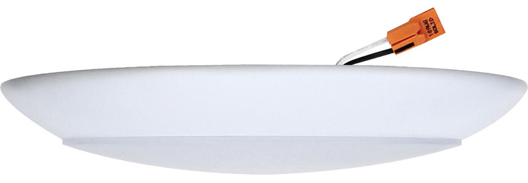 Elco Lighting - ELSF1127W - 6 900Lmn Led Disk Lgt 12W Dim 27K - All White Elco Lighting - ELSF1127W - 6 900Lmn Led Disk Lgt 12W Dim 27K - All White