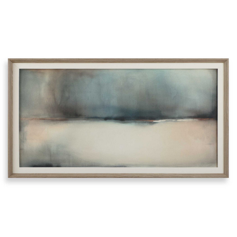 Uttermost - 32430 - Abstract Print - Deep Rains - Natural Light Pine