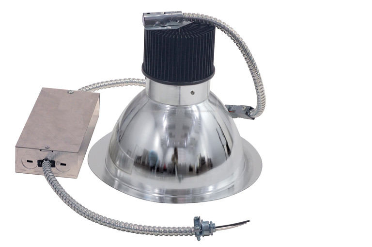 Satco - S9796 - LED Downlight - Silver / White