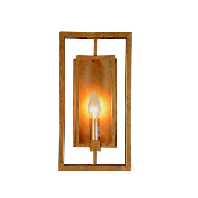 Terracotta Designs - W6123-1 - One Light Wall Sconce - Daniela - Antique Gold Terracotta Designs - W6123-1 - One Light Wall Sconce - Daniela - Antique Gold