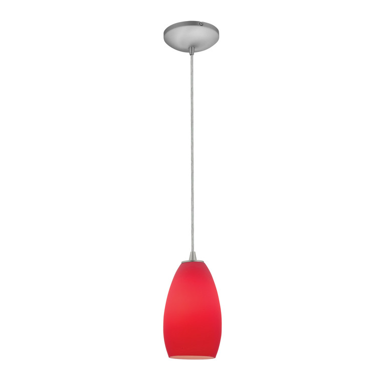 Access - 28012-3C-BS/RED - LED Pendant - Champagne - Brushed Steel Access - 28012-3C-BS/RED - LED Pendant - Champagne - Brushed Steel