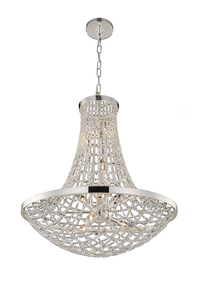 Allegri - 036456-014-FR001 - Nine Light Pendant - Felicity - Polished Silver Allegri - 036456-014-FR001 - Nine Light Pendant - Felicity - Polished Silver