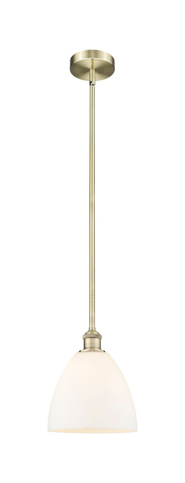 manufacturer_finish:Antique Brass|manufacturer_glass:Matte White Bristol 9|light_output:220.00lm|color_temperature:2200K|cri:99