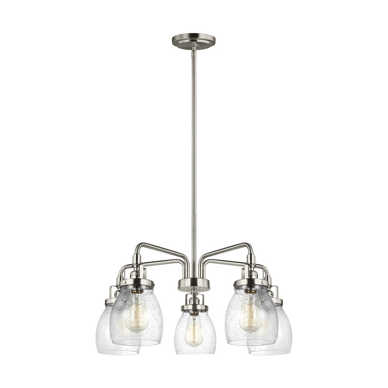 Generation Lighting - 3114505EN7-962 - Five Light Chandelier - Belton - Brushed Nickel Generation Lighting - 3114505EN7-962 - Five Light Chandelier - Belton - Brushed Nickel