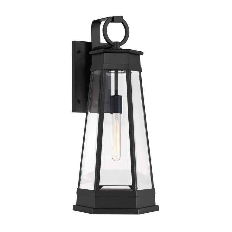 Savoy House - 5-207-BK - One Light Outdoor Wall Lantern - Payne - Matte Black Savoy House - 5-207-BK - One Light Outdoor Wall Lantern - Payne - Matte Black