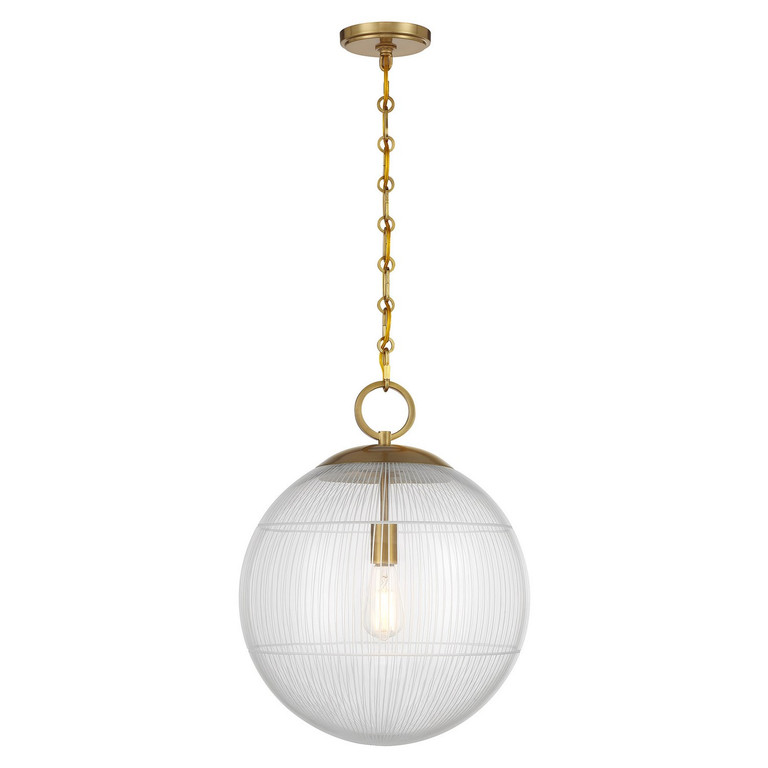 Savoy House - 7-1840-1-322 - One Light Pendant - Cabot - Warm Brass Savoy House - 7-1840-1-322 - One Light Pendant - Cabot - Warm Brass