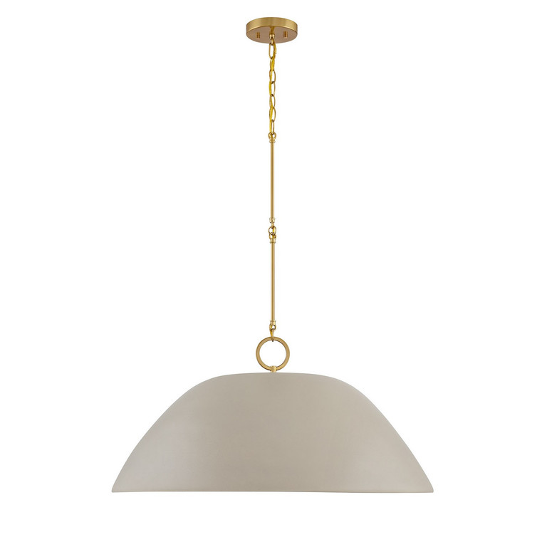 Savoy House - 7-2918-1-156 - One Light Pendant - Alta - Concrete and Brass Savoy House - 7-2918-1-156 - One Light Pendant - Alta - Concrete and Brass