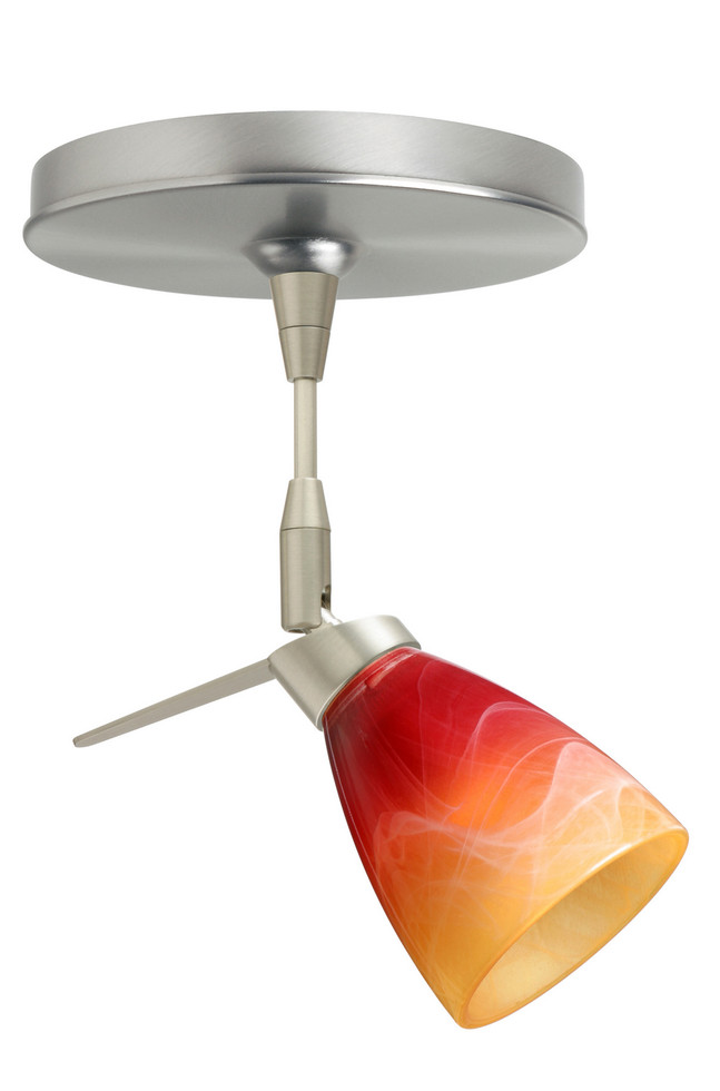 Besa - 1SP-5044SL-SN - One Light Spotlight - Andi - Satin Nickel