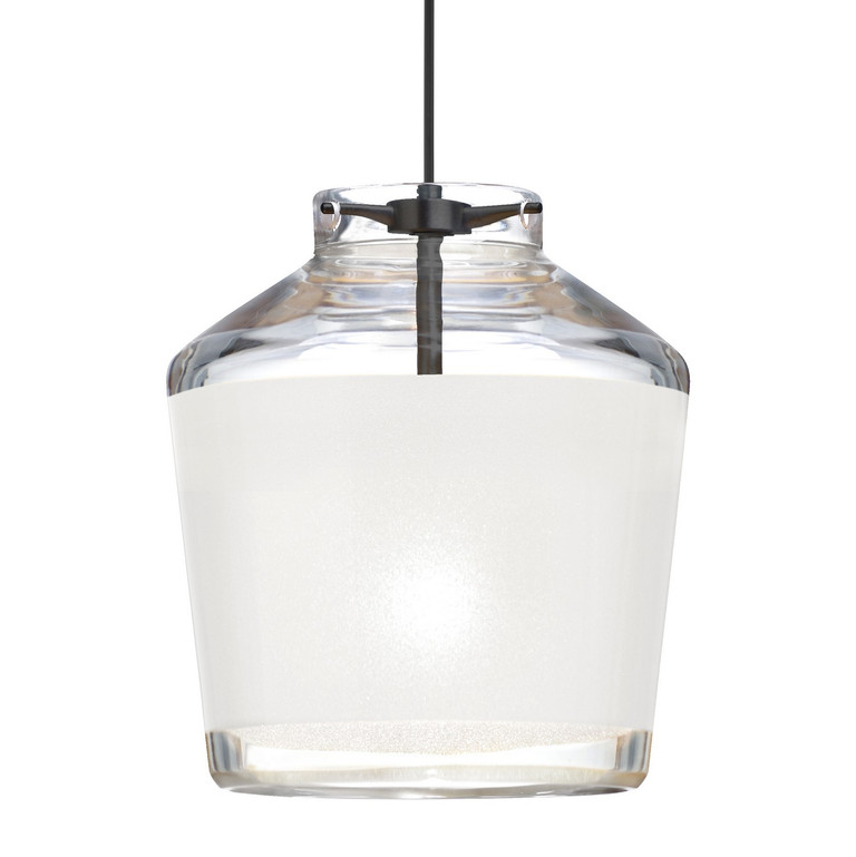 Besa - 1XC-PIC6WH-BK - One Light Pendant - Besa Pica 6 Pendant - Black Besa - 1XC-PIC6WH-BK - One Light Pendant - Besa Pica 6 Pendant - Black