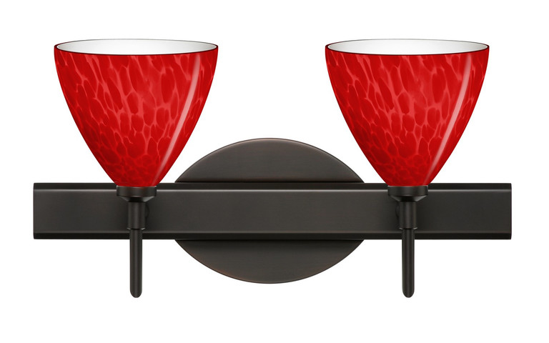 Besa - 2SW-1779RC-BR - Wall Sconce - Besa Mia Vanity - Bronze Besa - 2SW-1779RC-BR - Wall Sconce - Besa Mia Vanity - Bronze