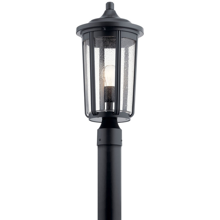 Kichler - 49895BK - One Light Outdoor Post Mount - Fairfield - Black Kichler - 49895BK - One Light Outdoor Post Mount - Fairfield - Black
