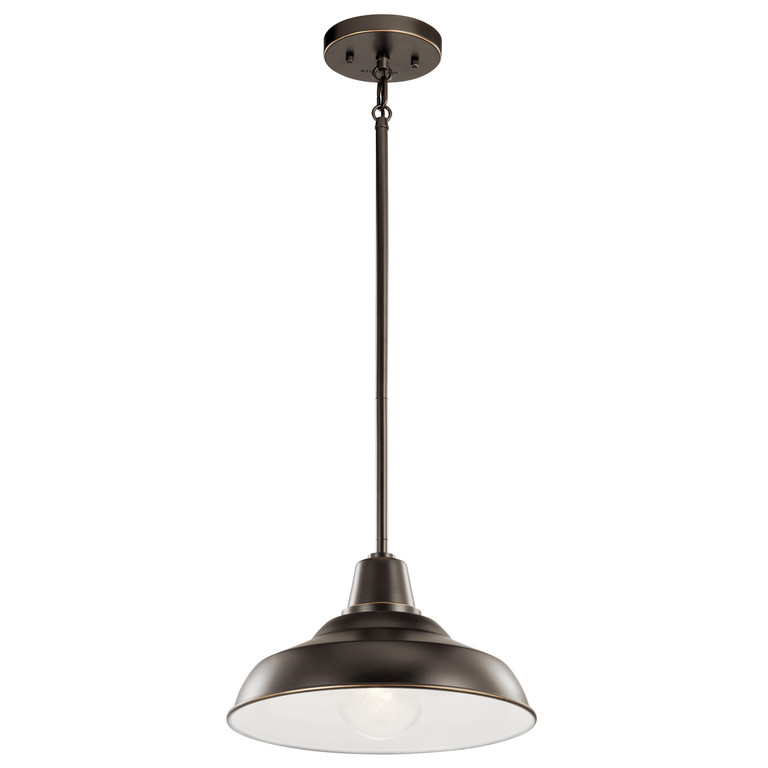 Kichler - 49992OZ - One Light Outdoor Pendant/Semi Flush - Pier - Olde Bronze Kichler - 49992OZ - One Light Outdoor Pendant/Semi Flush - Pier - Olde Bronze
