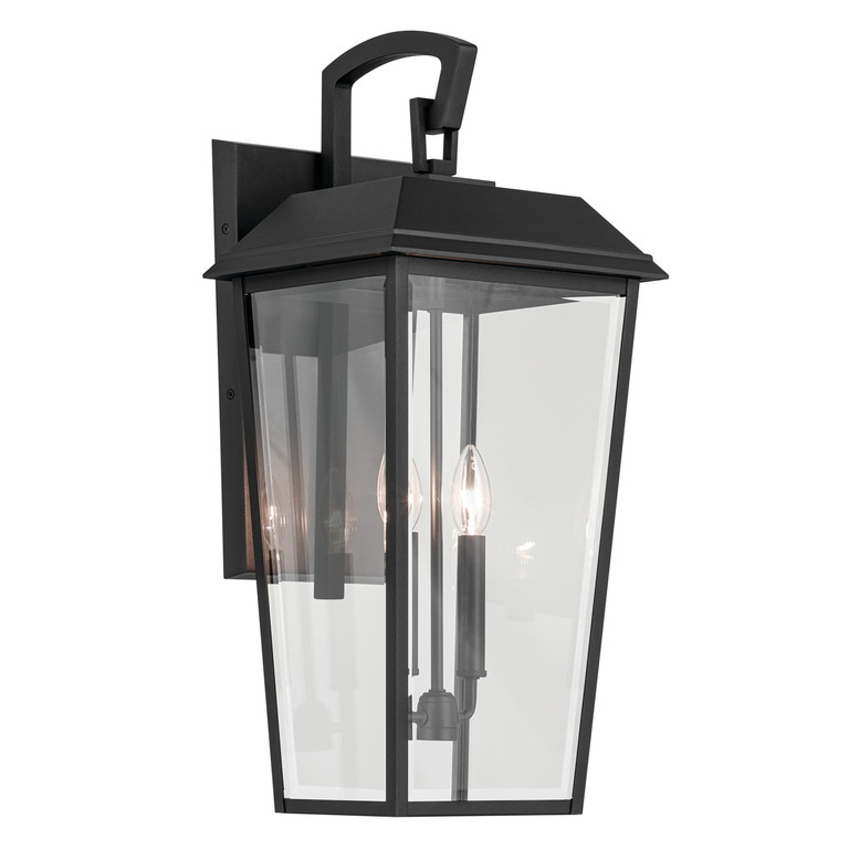 Kichler - 59120BKT - Two Light Outdoor Wall Mount - Mathus - Textured Black Kichler - 59120BKT - Two Light Outdoor Wall Mount - Mathus - Textured Black