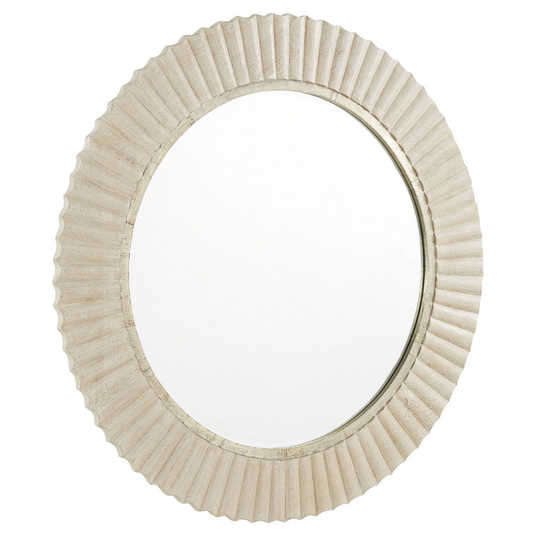 Cyan - 11612 - Mirror - Cerused White