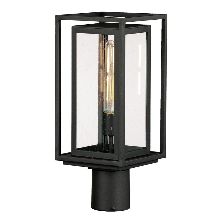 Maxim - 40660CDBK - One Light Outdoor Post Mount - Cabana VX - Black Maxim - 40660CDBK - One Light Outdoor Post Mount - Cabana VX - Black