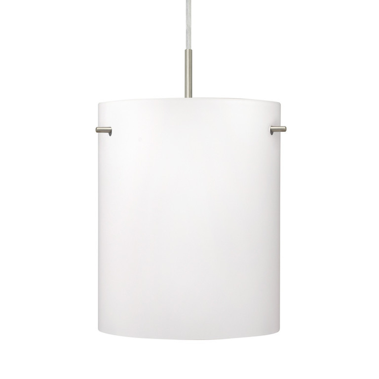 Besa - 1JT-400607-SN - One Light Pendant - Besa Tamburo 8 Pendant - Black