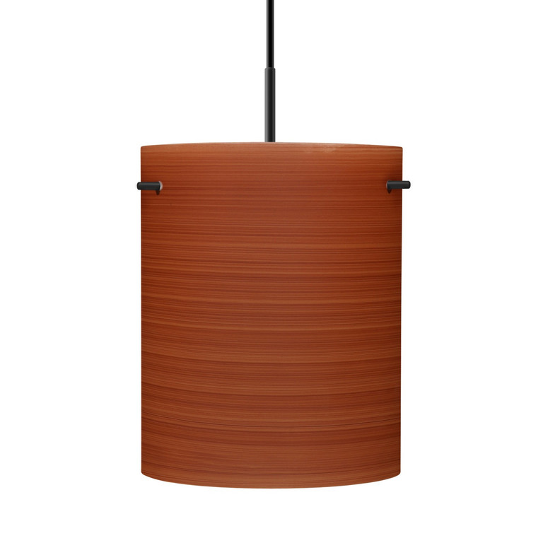 Besa - 1JT-4006CH-BK - One Light Pendant - Besa Tamburo 8 Pendant - Black
