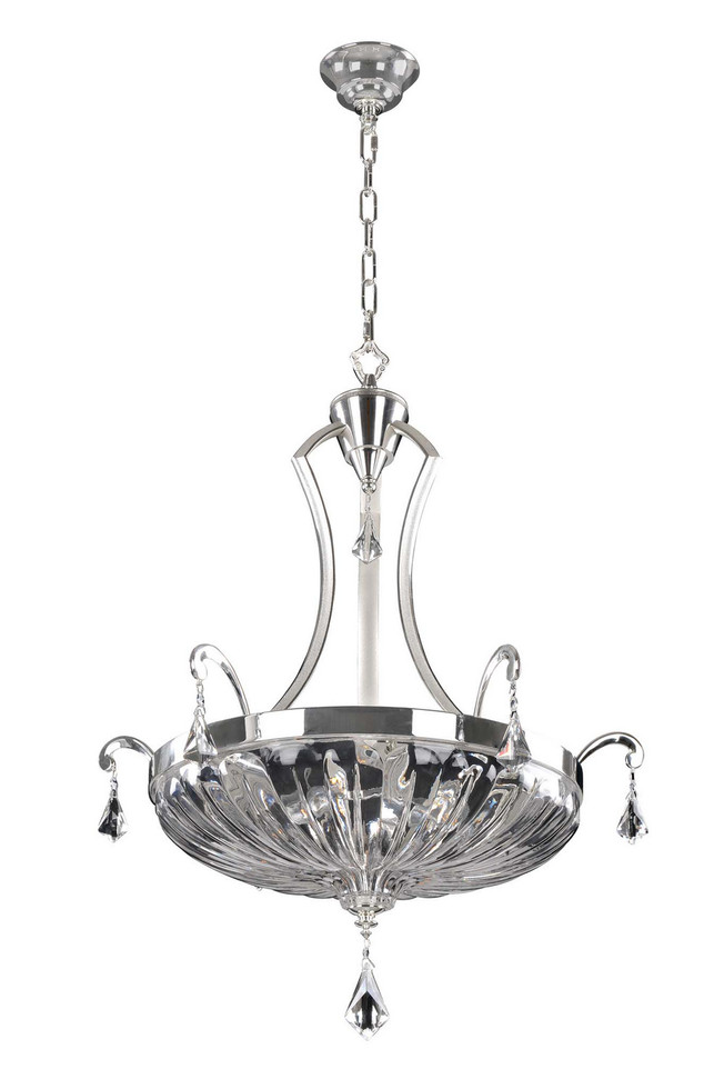 Allegri - 028552-017-FR001 - Six Light Pendant - Orecchini - Two Tone Silver