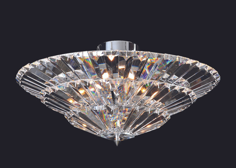 Allegri - 11426-010-FR001 - Ten Light Convertible Pendant - Semi Flush Mount - Auletta - Chrome Allegri - 11426-010-FR001 - Ten Light Convertible Pendant - Semi Flush Mount - Auletta - Chrome