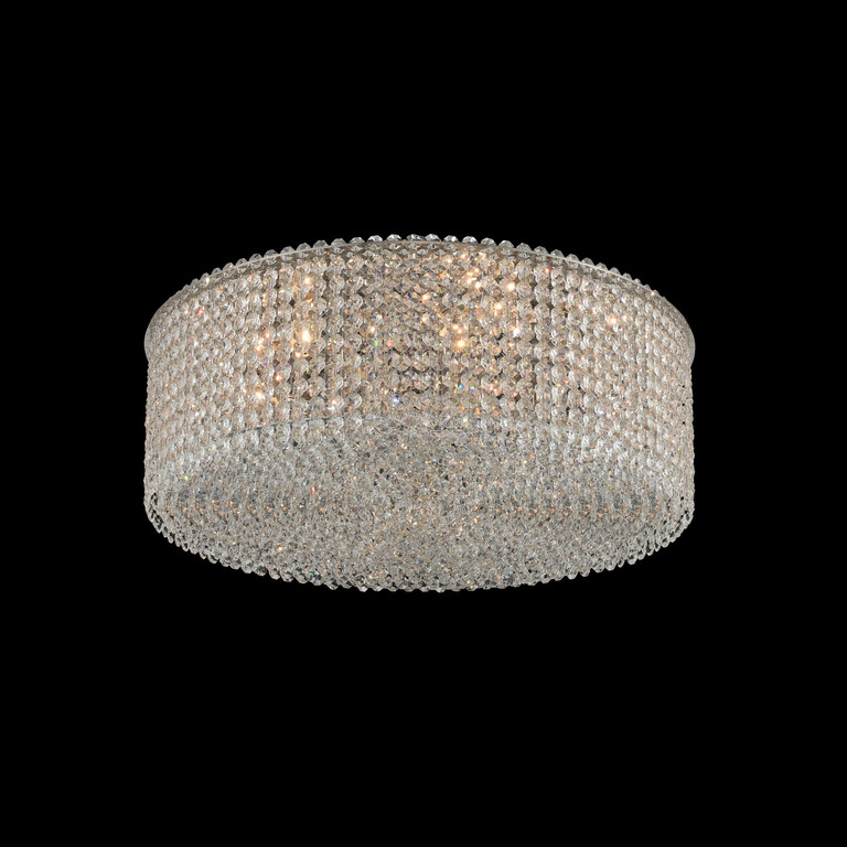 Allegri - 11659-010-FR001 - Eight Light Flush Mount - Milieu Metro - Chrome Allegri - 11659-010-FR001 - Eight Light Flush Mount - Milieu Metro - Chrome