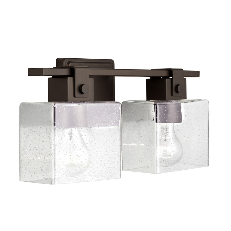 Capital Lighting - 139124OR-498 - Two Light Vanity - Graham - Oil Rubbed Bronze Capital Lighting - 139124OR-498 - Two Light Vanity - Graham - Oil Rubbed Bronze