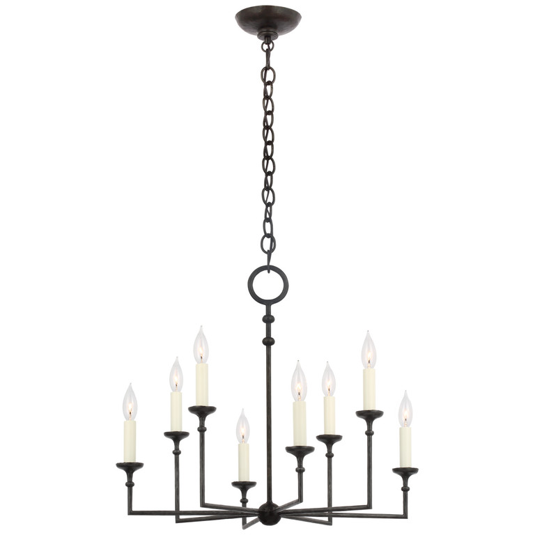 Visual Comfort Signature - CHC 5701AI - LED Chandelier - Rowen - Aged Iron Visual Comfort Signature - CHC 5701AI - LED Chandelier - Rowen - Aged Iron