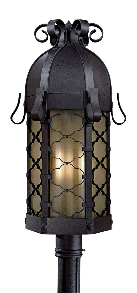 Minka-Lavery - 9246-66-PL - One Light Outdoor Post Mount - Montalbo - Coal Minka-Lavery - 9246-66-PL - One Light Outdoor Post Mount - Montalbo - Coal