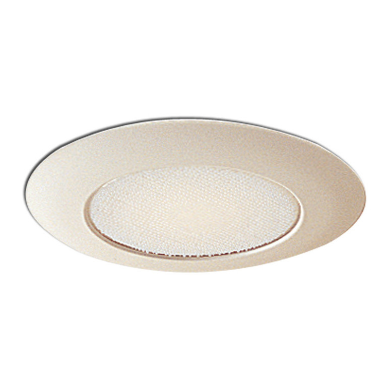 Nora Lighting - NTM-322W - 6 Albalite Lens W/ Metal Trim & Bracket - Rec Inc 6 Trim - White