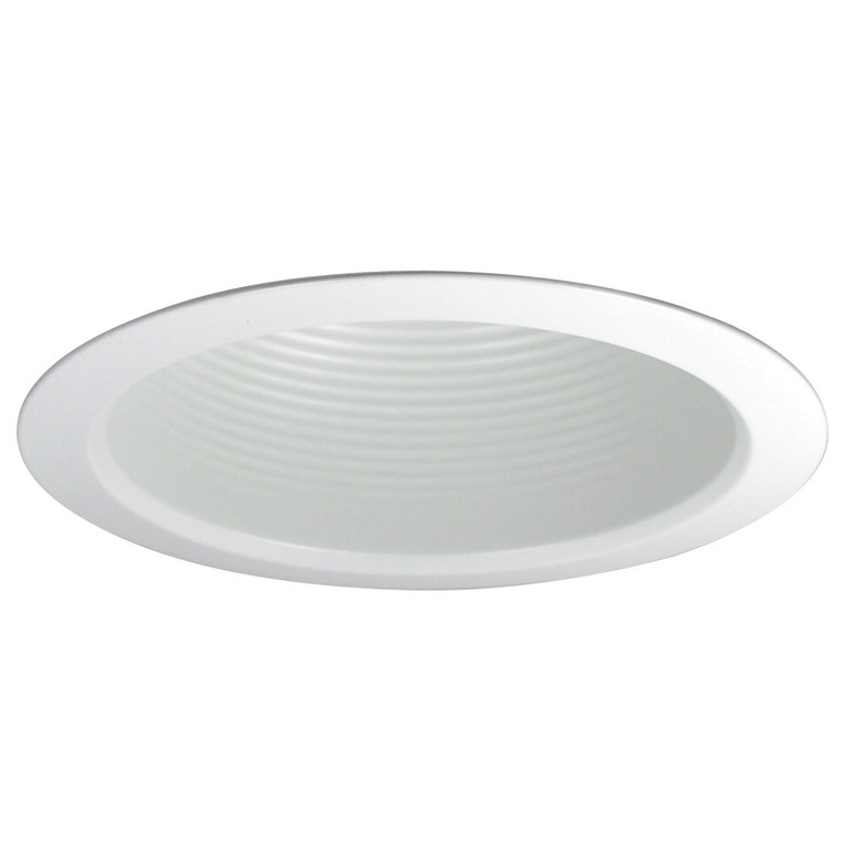 Nora Lighting - NTM-526W - 5 Air-Tight BaffLED Lensless Shower Trim - Rec Inc 5 Trim - White