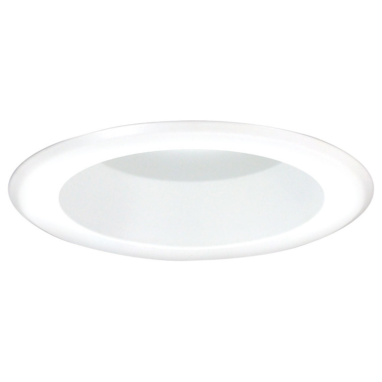 Nora Lighting - NT-5000W - 5 Metal Splay Trim W/ Bracket - Rec Inc 5 Trim - White