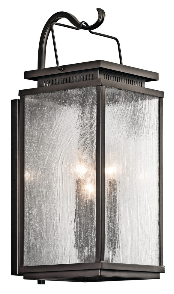 Kichler - 49386OZ - Three Light Outdoor Wall Mount - Manningham - Olde Bronze Kichler - 49386OZ - Three Light Outdoor Wall Mount - Manningham - Olde Bronze
