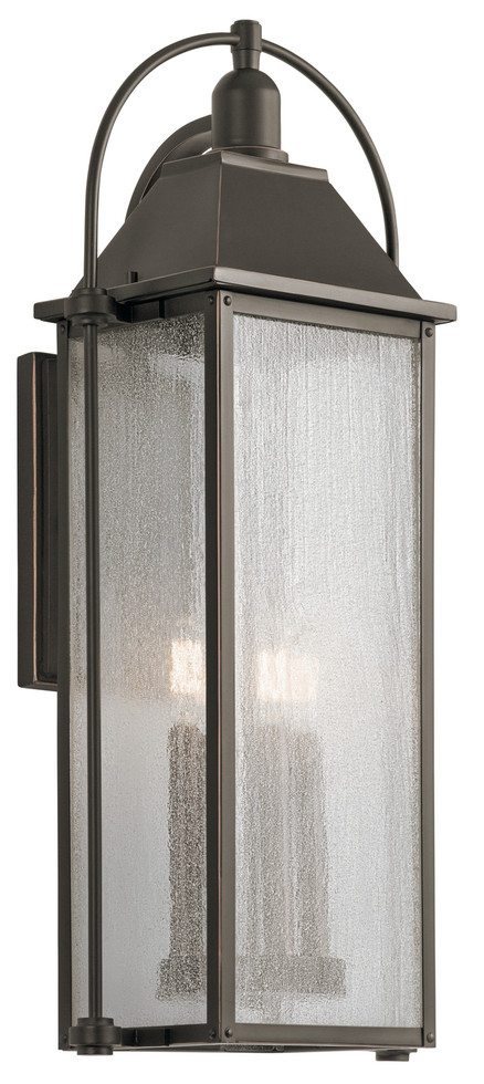 Kichler - 49716OZ - Four Light Outdoor Wall Mount - Harbor Row - Olde Bronze Kichler - 49716OZ - Four Light Outdoor Wall Mount - Harbor Row - Olde Bronze