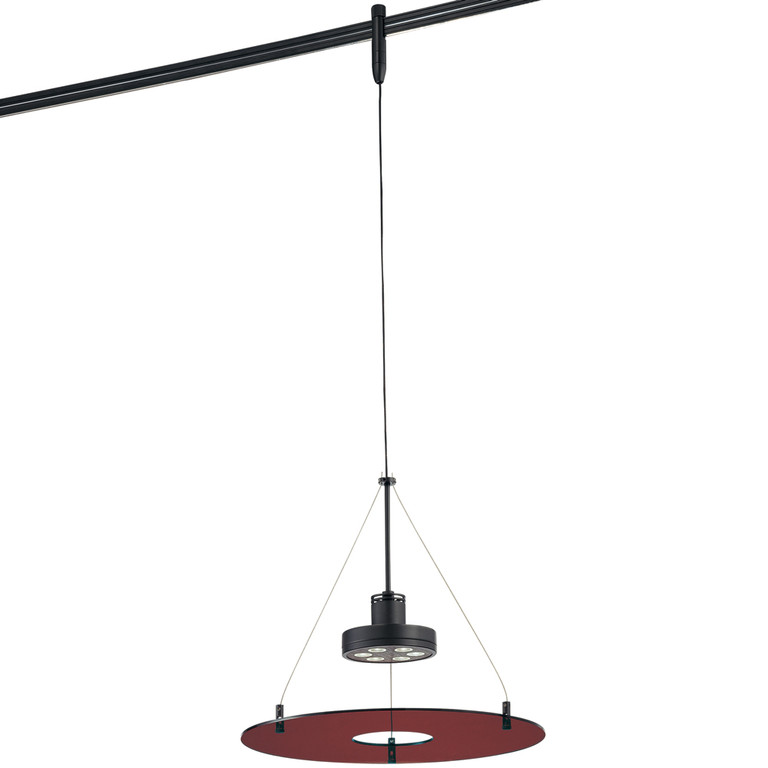 George Kovacs - GKTH1406-RD-467 - LED Pendant - Gk Lightrail - Sable Bronze Patina George Kovacs - GKTH1406-RD-467 - LED Pendant - Gk Lightrail - Sable Bronze Patina