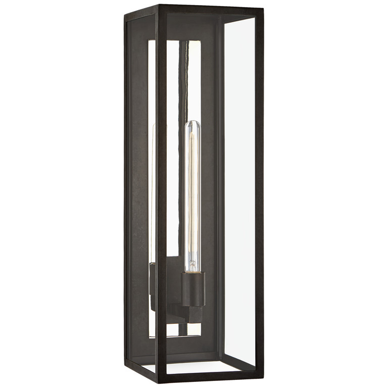 Visual Comfort Signature - CHO 2933AI-CG - One Light Wall Lantern - Fresno - Aged Iron Visual Comfort Signature - CHO 2933AI-CG - One Light Wall Lantern - Fresno - Aged Iron
