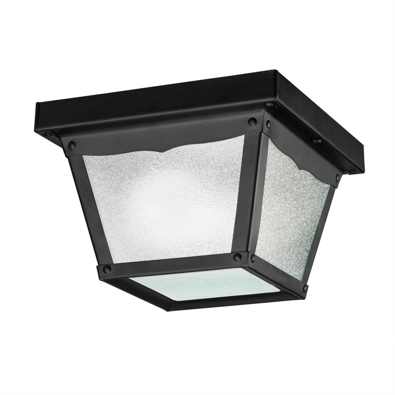 Kichler - 365BK - One Light Outdoor Ceiling Mount - Outdoor Miscellaneous - Black Kichler - 365BK - One Light Outdoor Ceiling Mount - Outdoor Miscellaneous - Black
