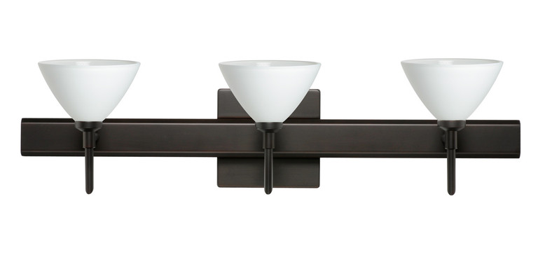 Besa - 3SW-174307-BR-SQ - Wall Sconce - Domi - Bronze