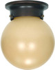 Nuvo Lighting - 60-1279 - One Light Flush Mount - Empire Mahogany Bronze - Mahogany Bronze