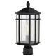 Nuvo Lighting - 60-5758 - One Light Outdoor Post Lantern - Raiden - Matte Black