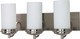 Nuvo Lighting - 60-613 - Three Light Vanity - Polaris - Brushed Nickel
