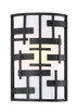 Nuvo Lighting - 60-6431 - Two Light Wall Sconce - Lansing - Midnight Bronze
