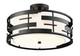 Lansing Three Light Semi Flush Mount (60-6436)