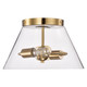 Dover Three Light Flush Mount (60-7419)