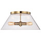 Dover Three Light Flush Mount (60-7422)