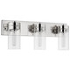 Nuvo Lighting - 60-7633 - Three Light Vanity - Intersection - Polished Nickel
