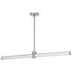 Nuvo Lighting - 62-2272 - LED Island Pendant - Bowman - Brushed Nickel