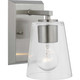 Progress Lighting - P300457-009 - One Light Bath - Vertex - Brushed Nickel