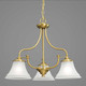 Tinsley Three Light Chandelier in Brushed Bronze (54-P400065-109)