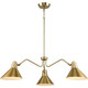 Progress Lighting - P400309-109 - Three Light Chandelier - Trimble - Brushed Bronze